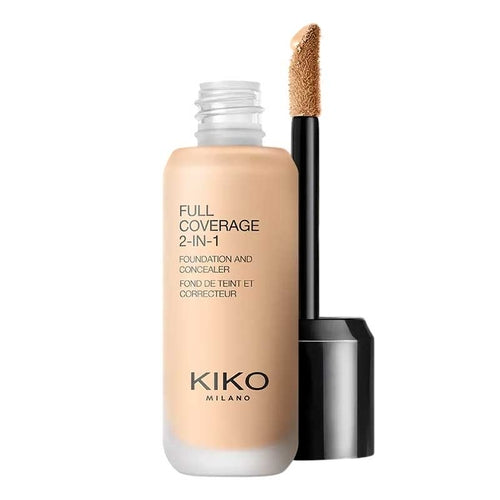 Kiko Milano Full Coverage 2 In 1 Foundation & Concealer N10 - Image 1