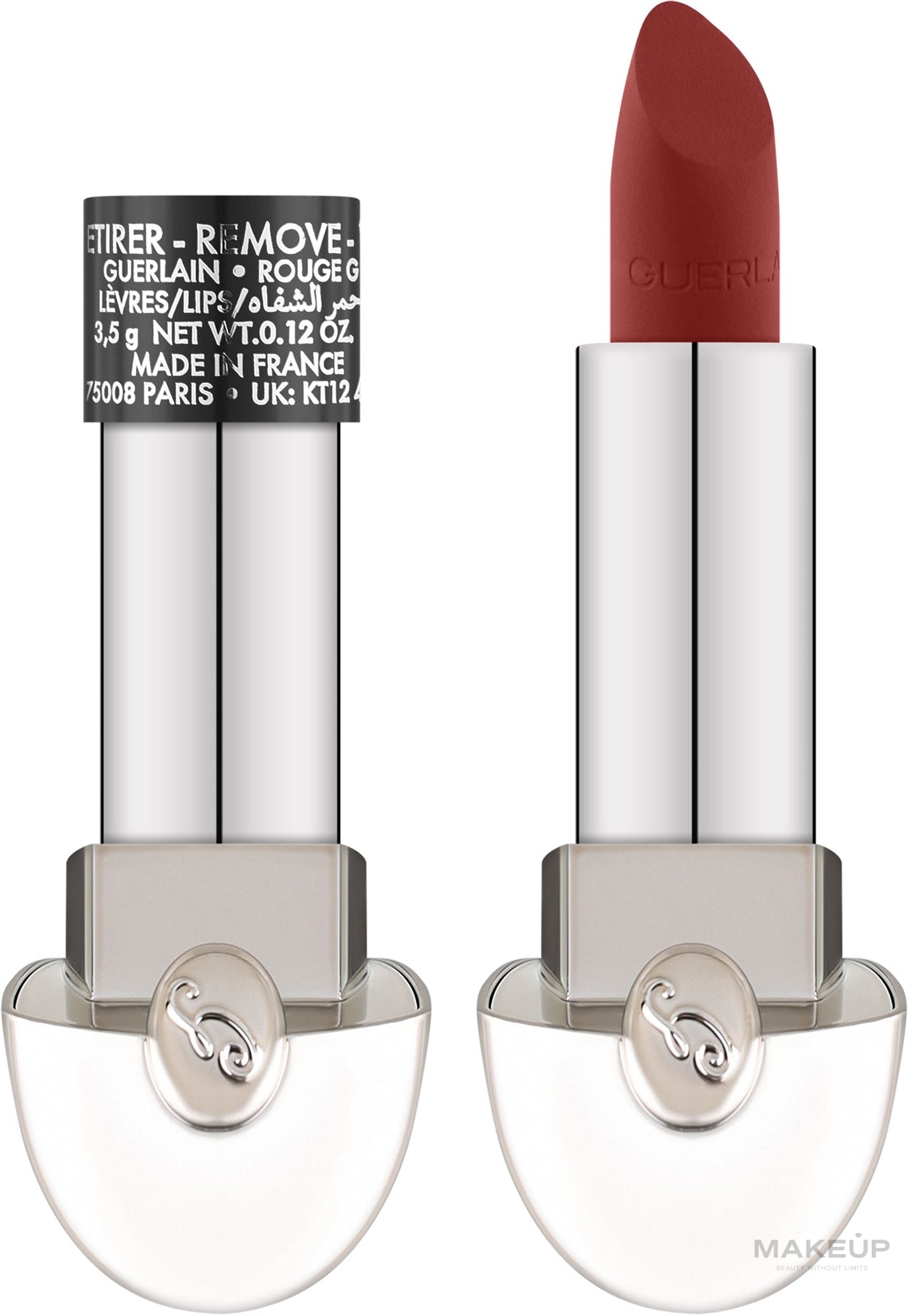 Guerlain Rouge G Luxurious Velvet Refill #360 Le Beige Nu - Image 2