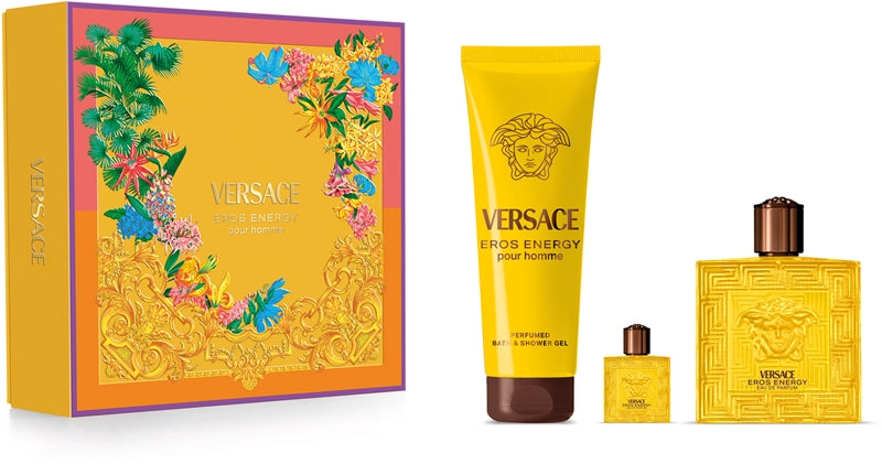 Versace Eros Energy Giftset - Profumo Eau de Parfum 100ml + Shower Gel 150ml - Image 1