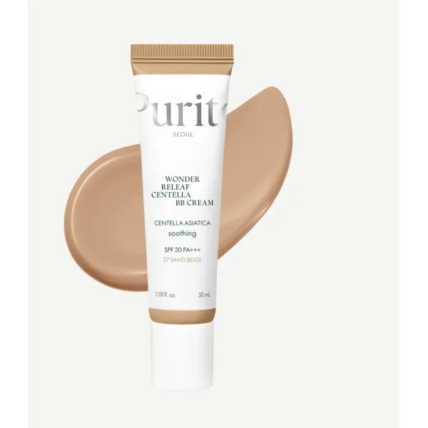 Purito Seoul Wonder Releaf Centella BB Cream SPF30 #27 Sand Beige 30ml - Image 1