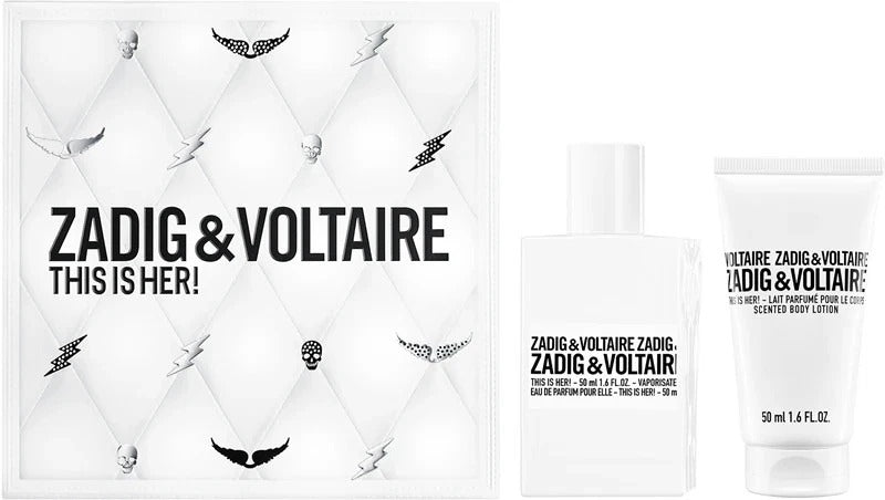 Zadig & Voltaire This Is Her! Giftset - Profumo Donna Eau de Parfum 50ml + Body Lotion 50ml - Image 2