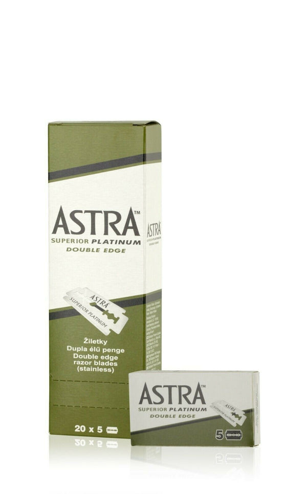 Astra Superior Platinum Double Edge X5 100 Lame 20x5