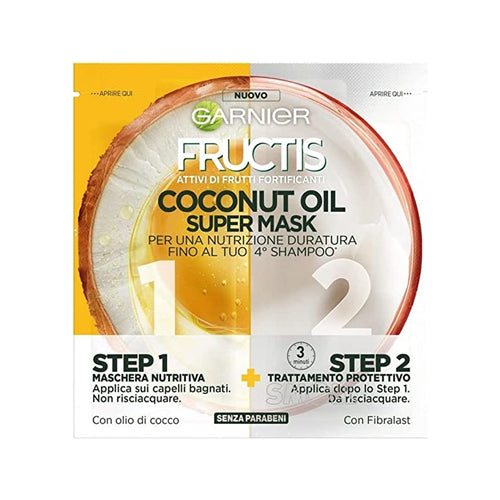 Maschera Coconut Oil Super Mask 15 + 15 ML