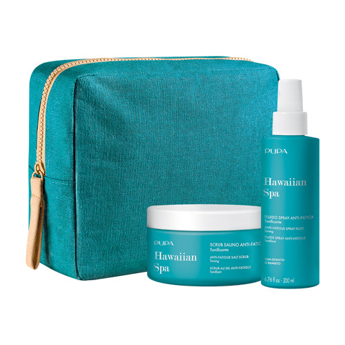 Hawaiian Spa Kit 3 Scrub + Fluido Spray Anti-fatica